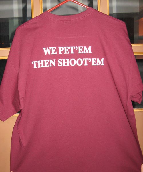 Shirt back